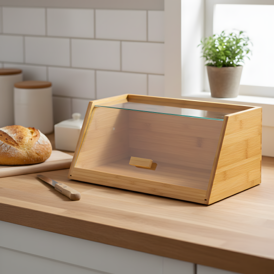 Wooden Bread Box